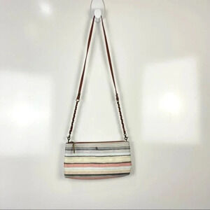 Elliott Lucca Striped Crossbody Purse
